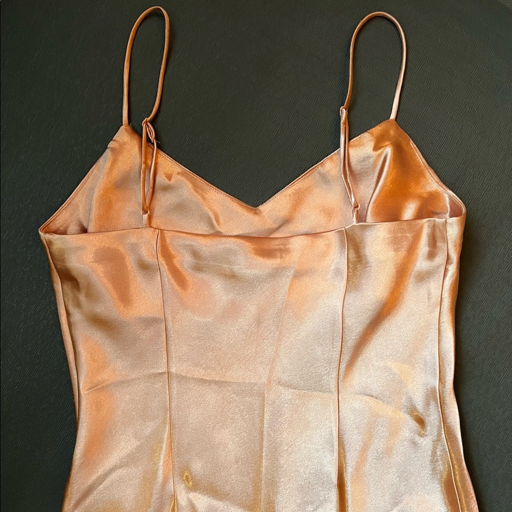 Lauren Conrad Millennial Pink Slip Dress M - Picture 4 of 7